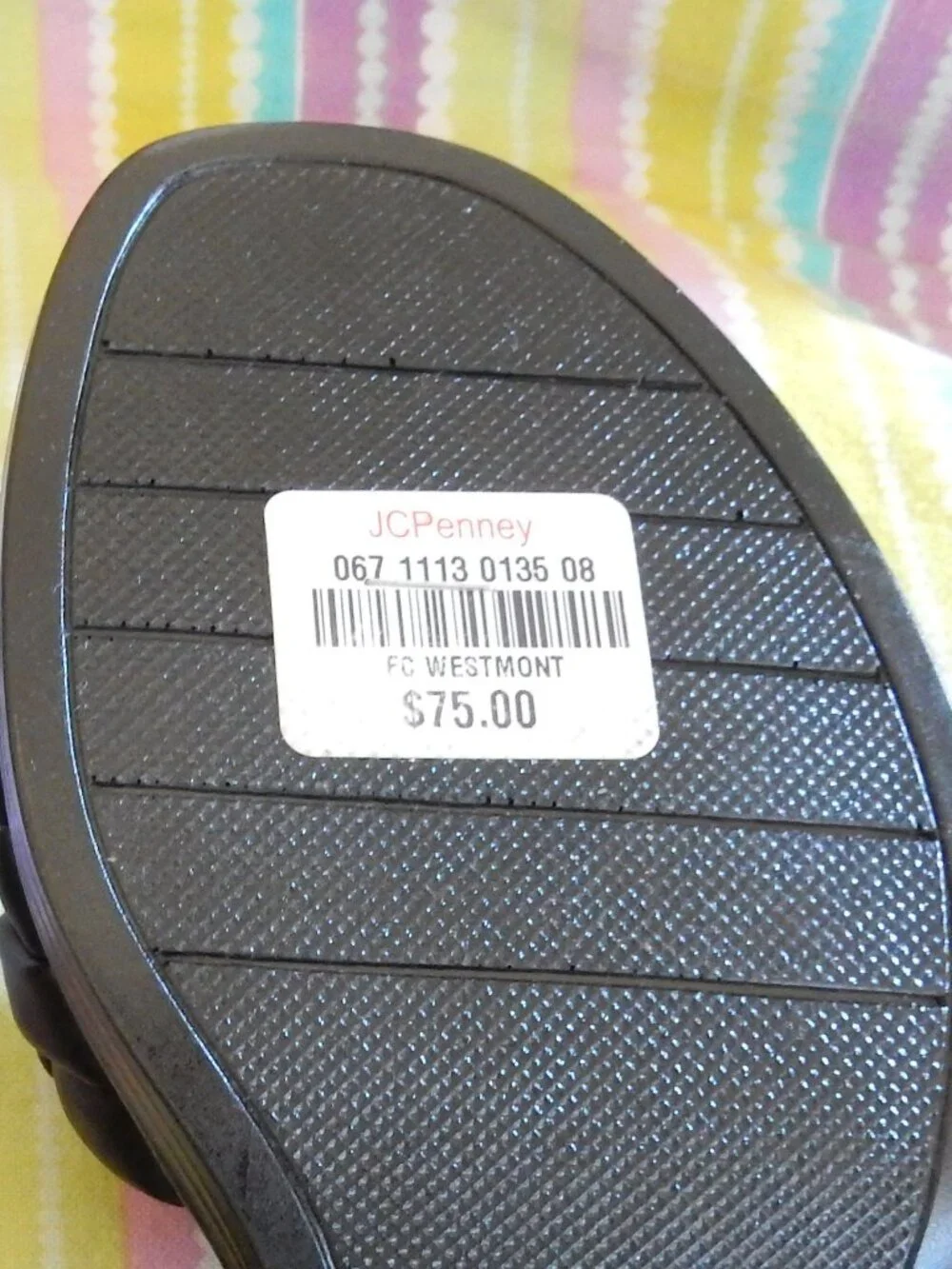 NEW NO BOX Frye and Co. Westmont Black Strappy Block Heel Sandals womens 8 M